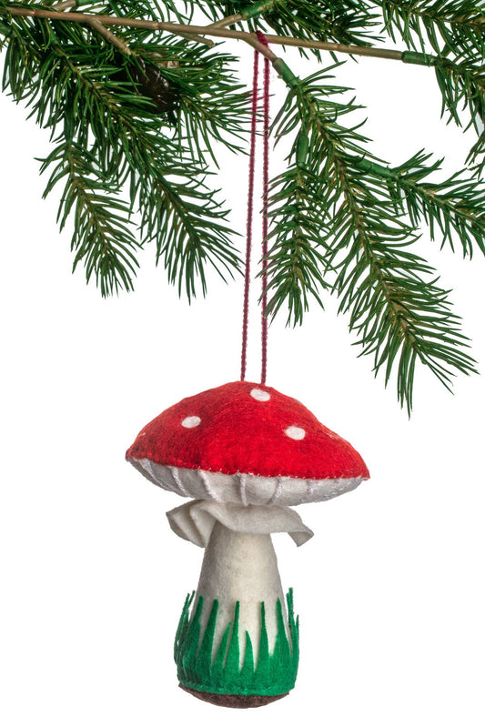 Mushroom Ornament