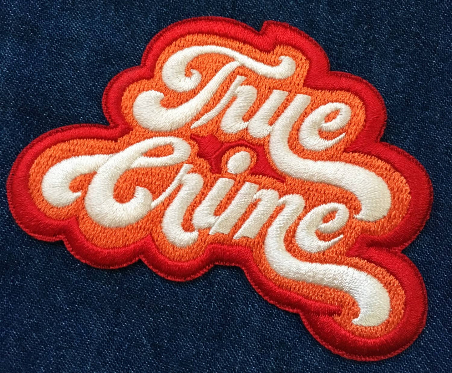 True Crime- Iron On Patch