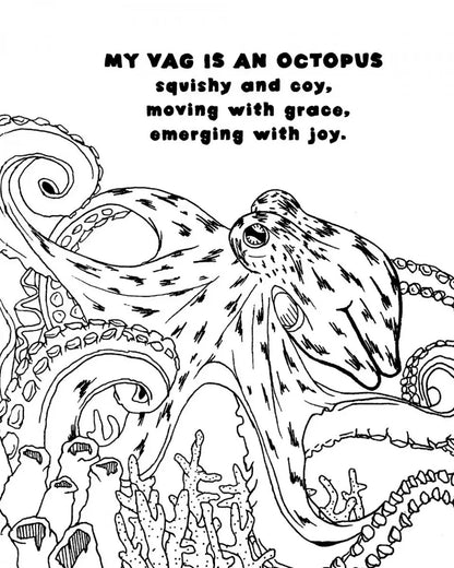 My Vag: A Rhyming Coloring Book