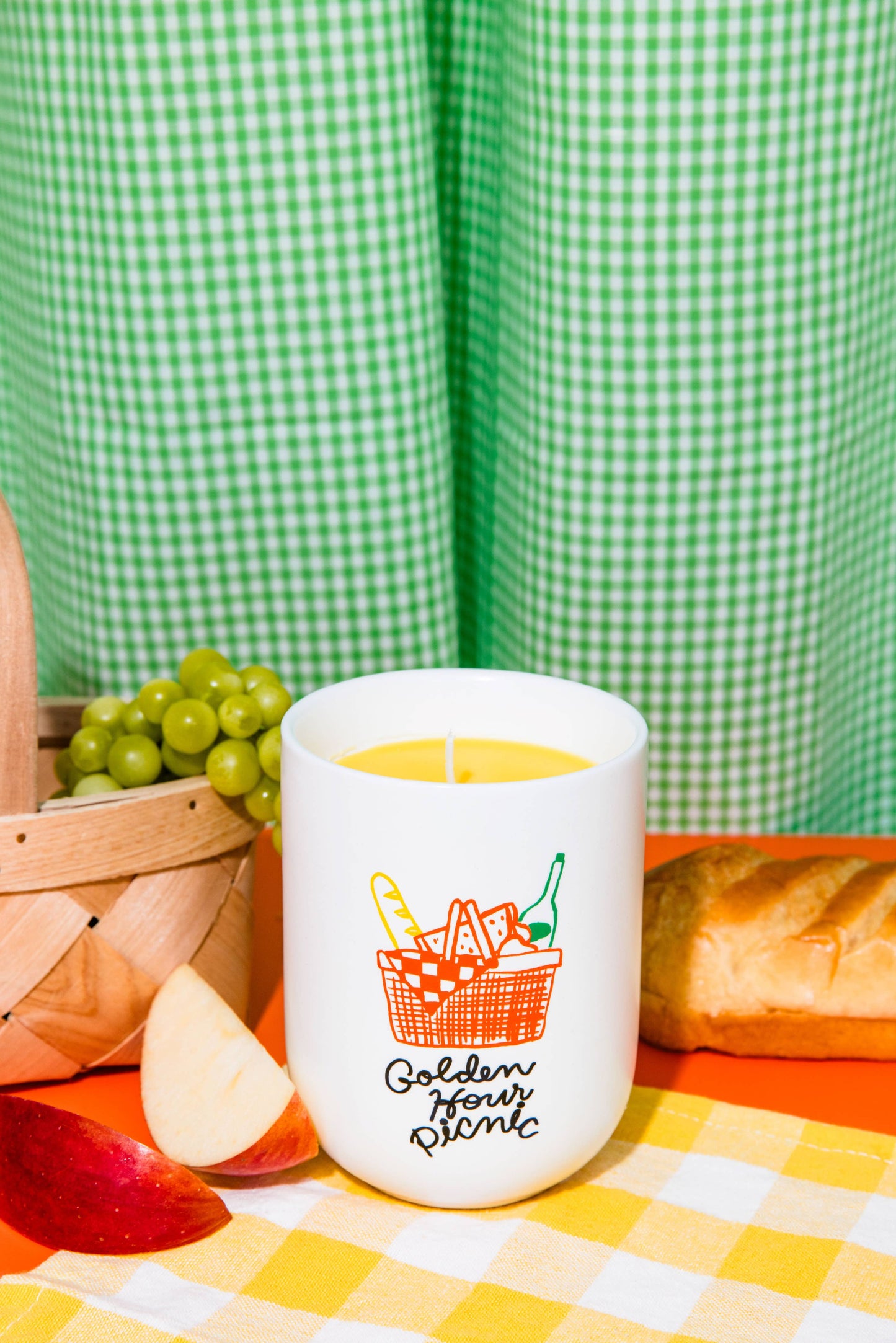 Golden Hour Picnic Candle