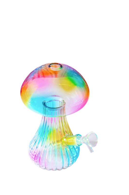 Tie Dye Mushroom Bong