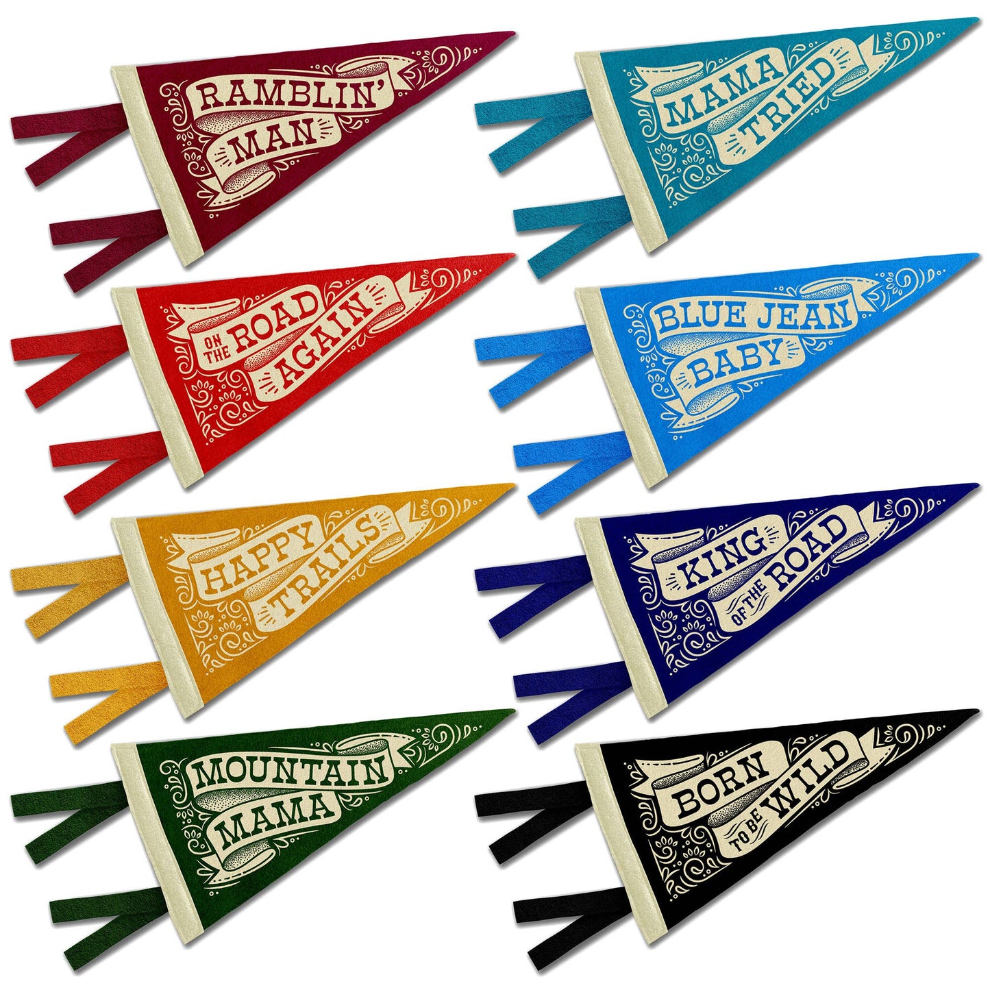 Mountain Mama Mini Pennant