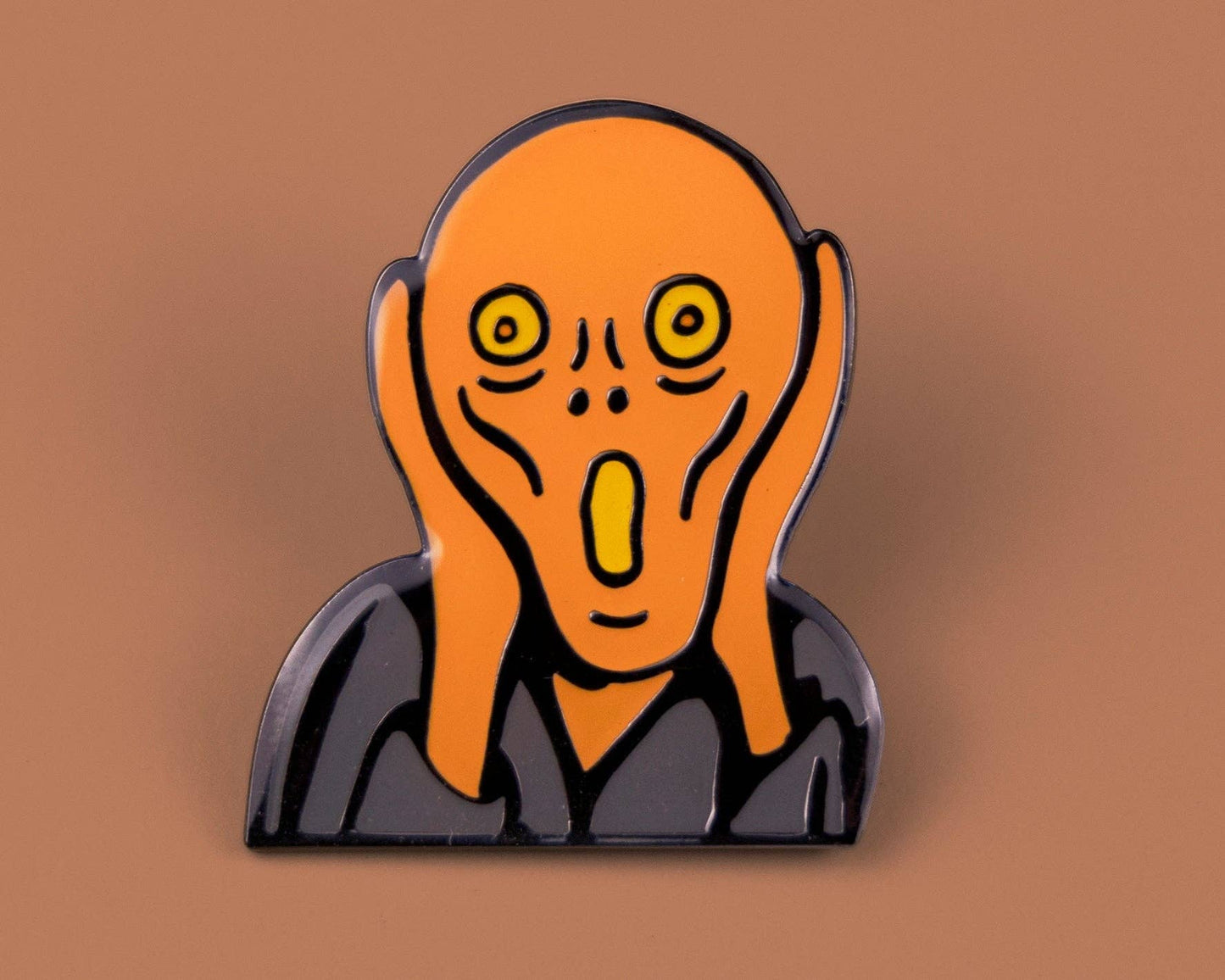 The Scream Enamel Pin