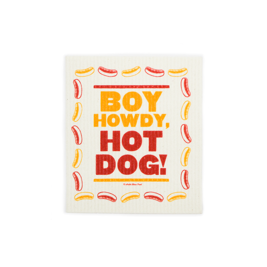 Hot Dog! Reusable Dish Cloths (2-Pack)