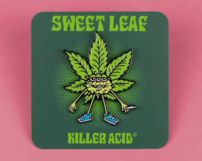 Sweet Leaf Enamel Pin