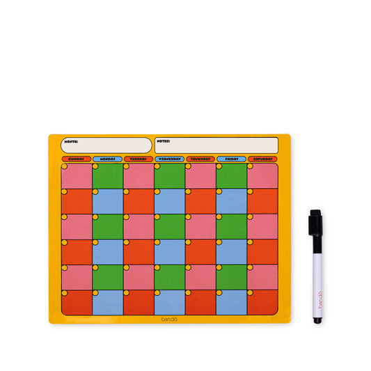 Magnetic Colorblock Calendar