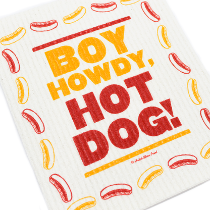 Hot Dog! Reusable Dish Cloths (2-Pack)