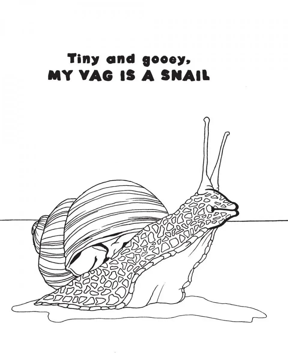 My Vag: A Rhyming Coloring Book