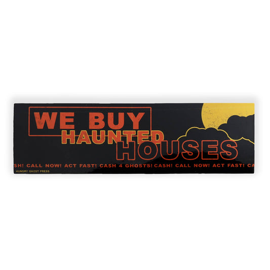 Haunted Houses Bumper Sticker