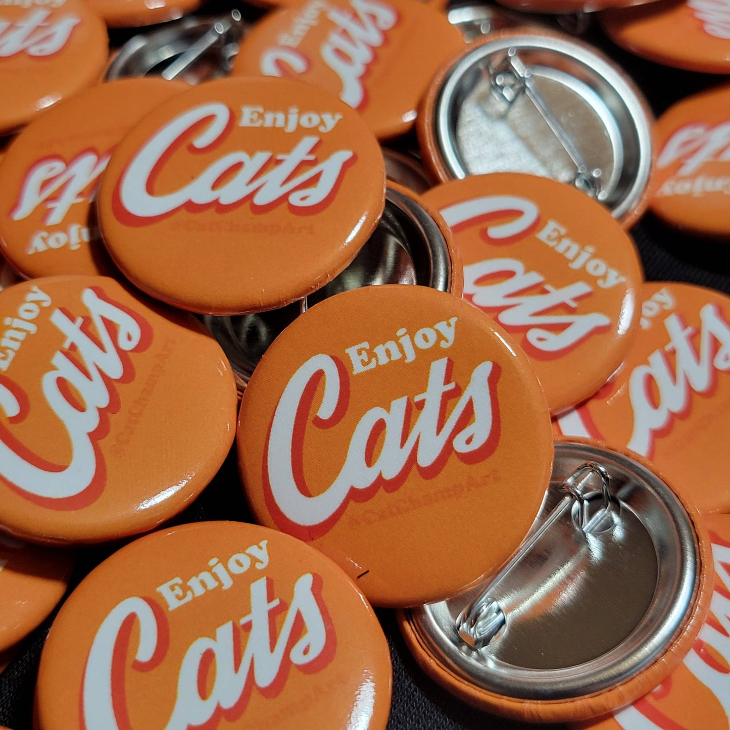 Enjoy Cats Button