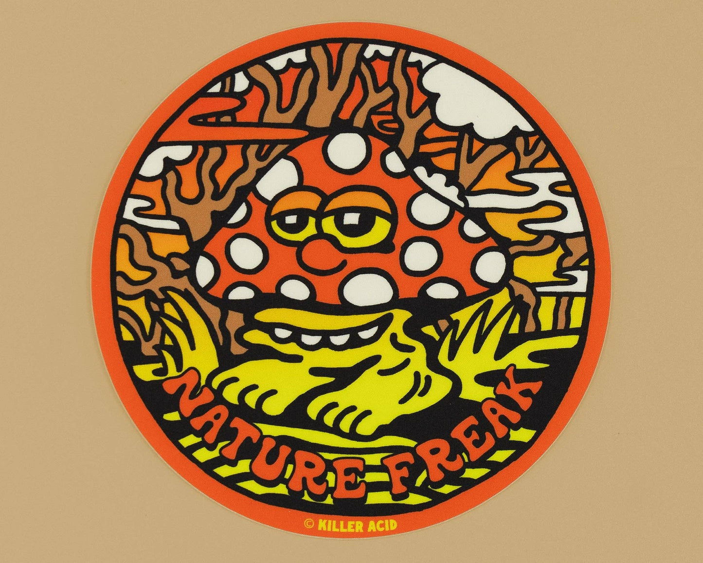 Nature Freak Sticker