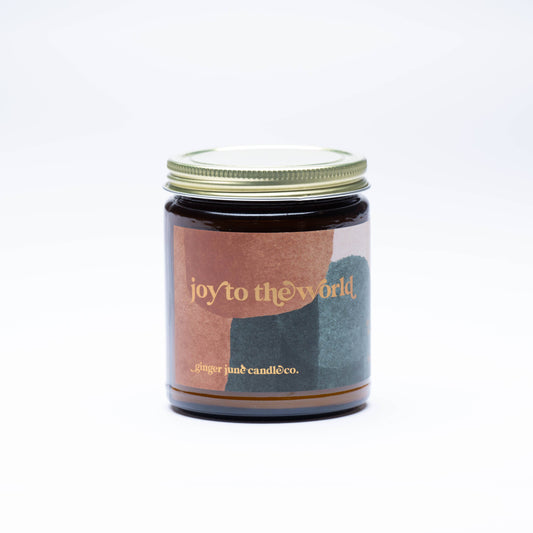 Joy To The World Holiday Soy Candle